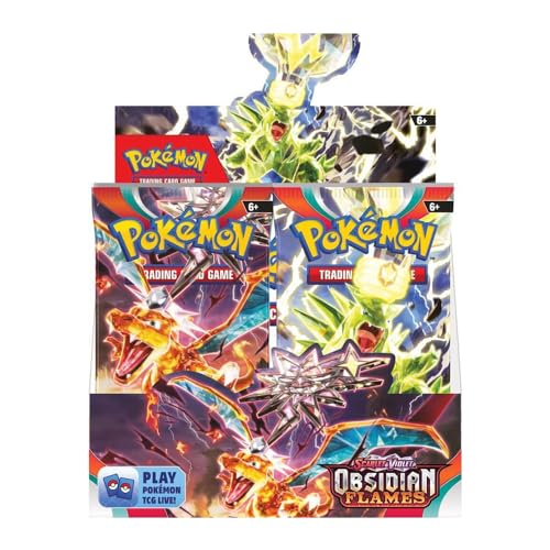 Pokémon TCG: Scarlet & Violet—Obsidian Flames Booster Display Box (36 Booster Packs)